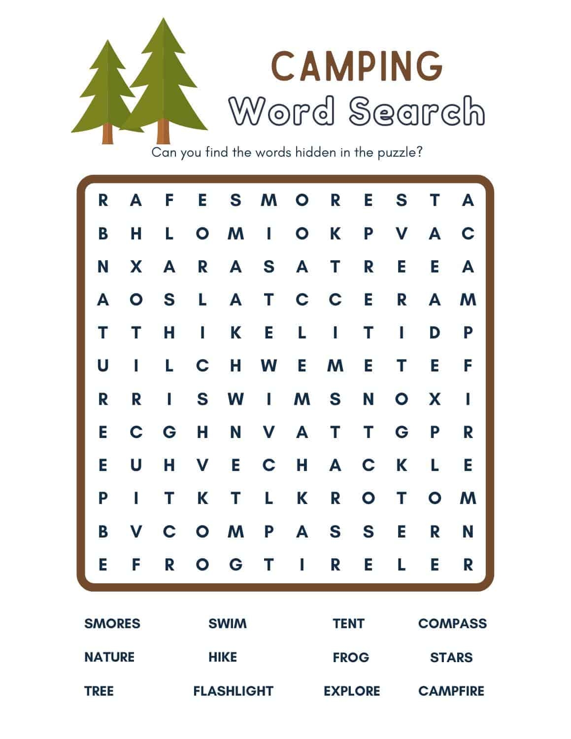 Free Printable Words