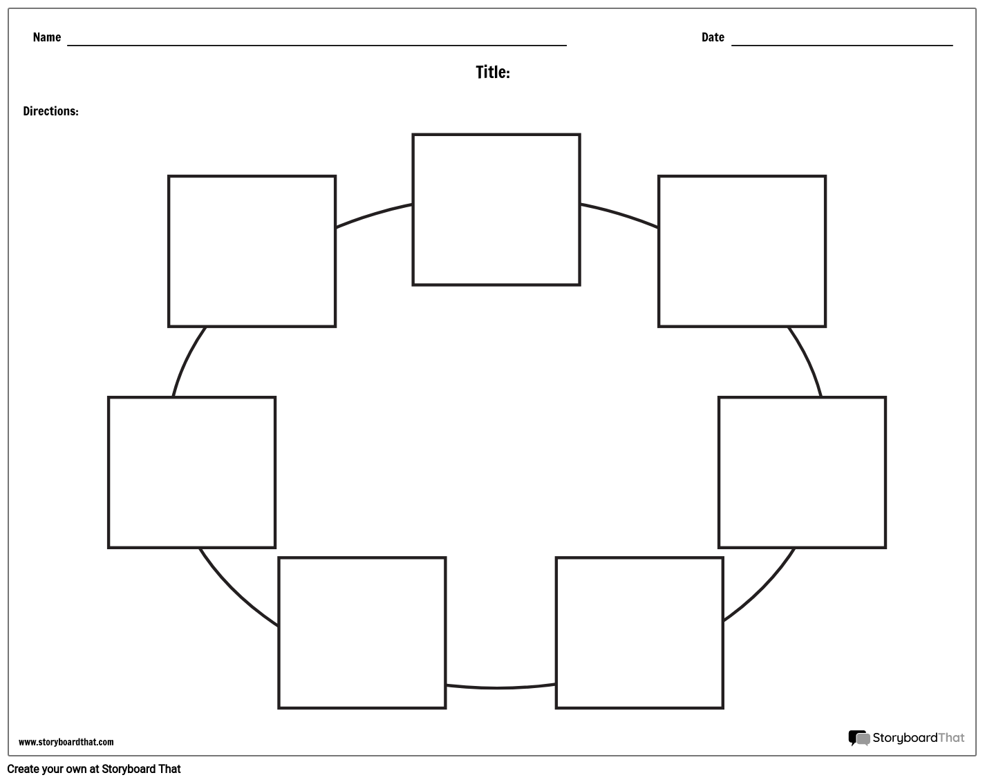 Free Circle Chart Templates Circle Graph Maker