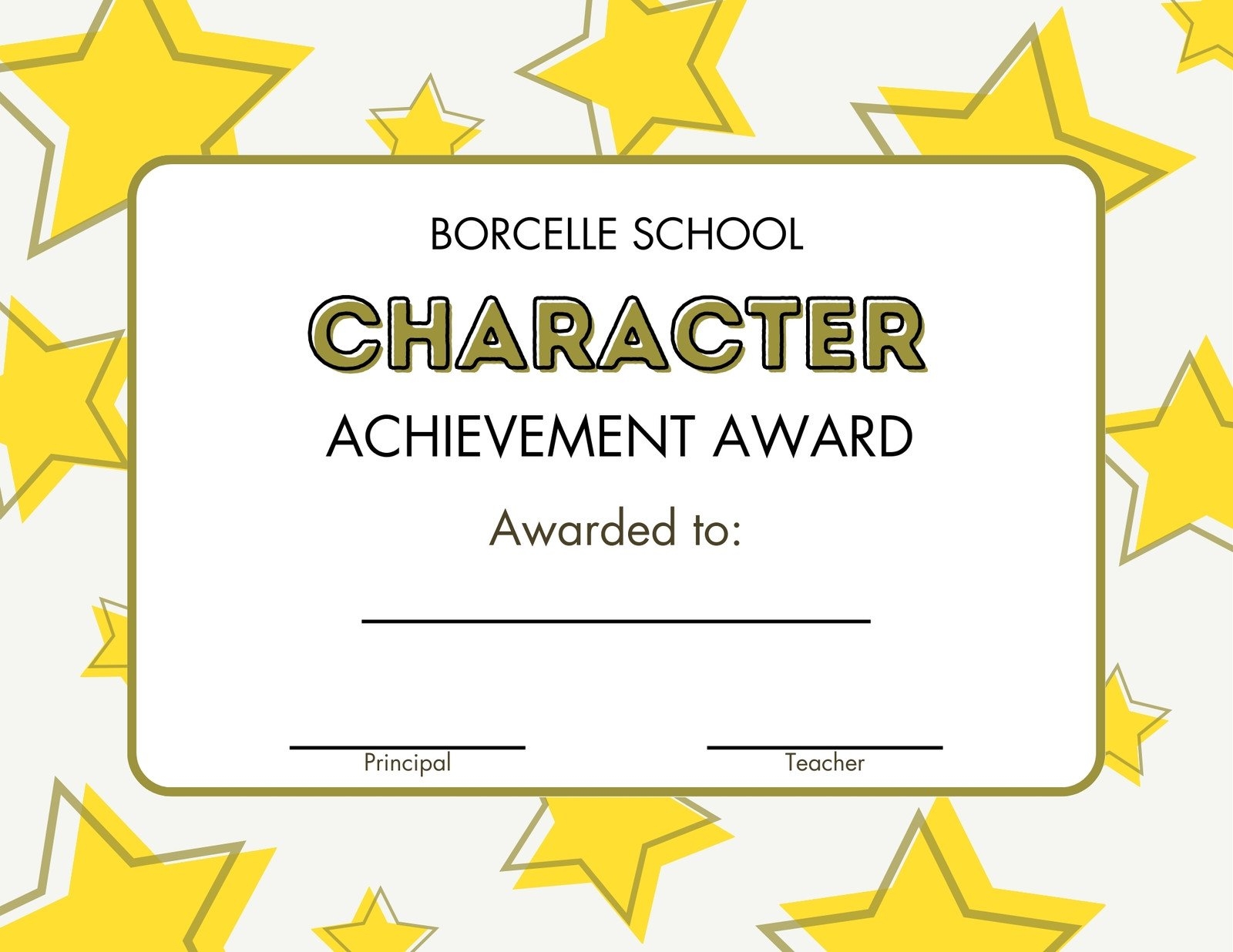 Free Printable Certificate Of Achievement