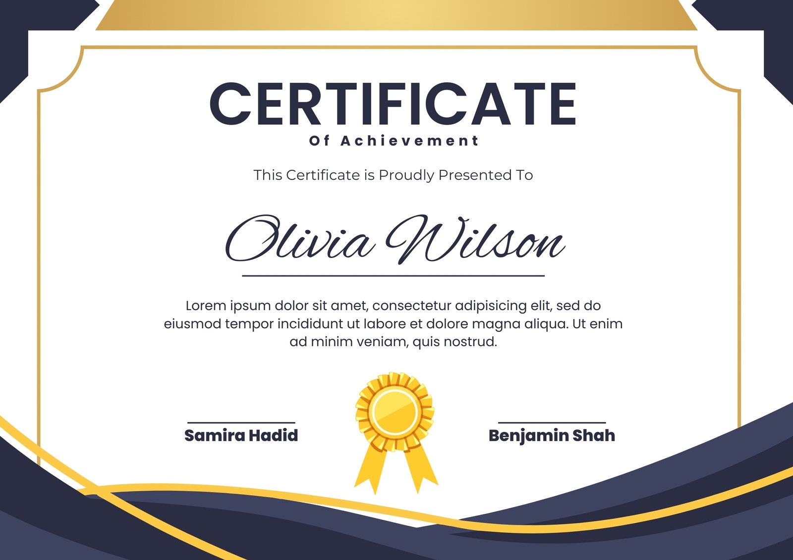 Free Custom Printable Appreciation Certificate Templates Canva
