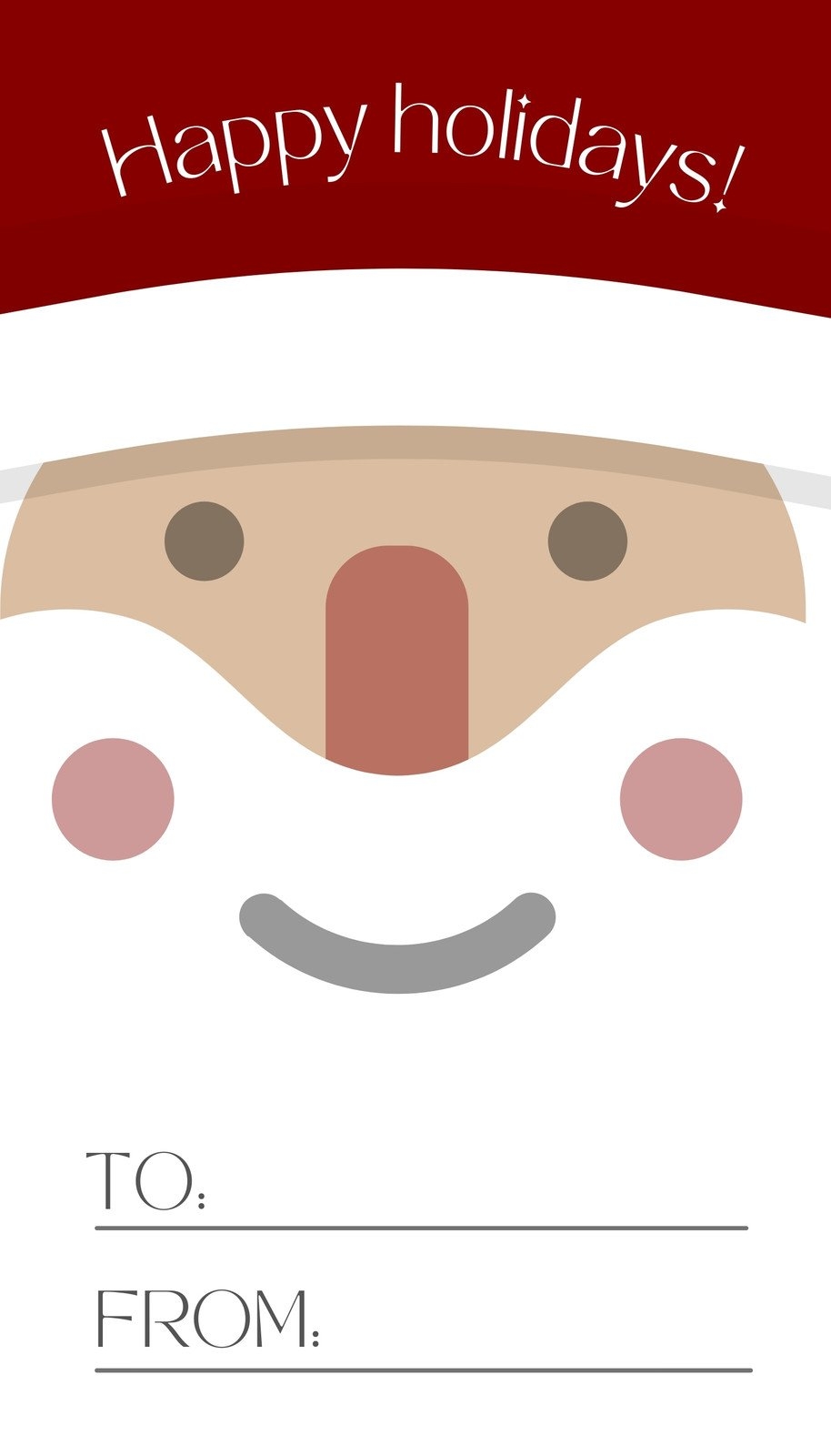 Free Custom Printable Christmas Tag Templates Canva