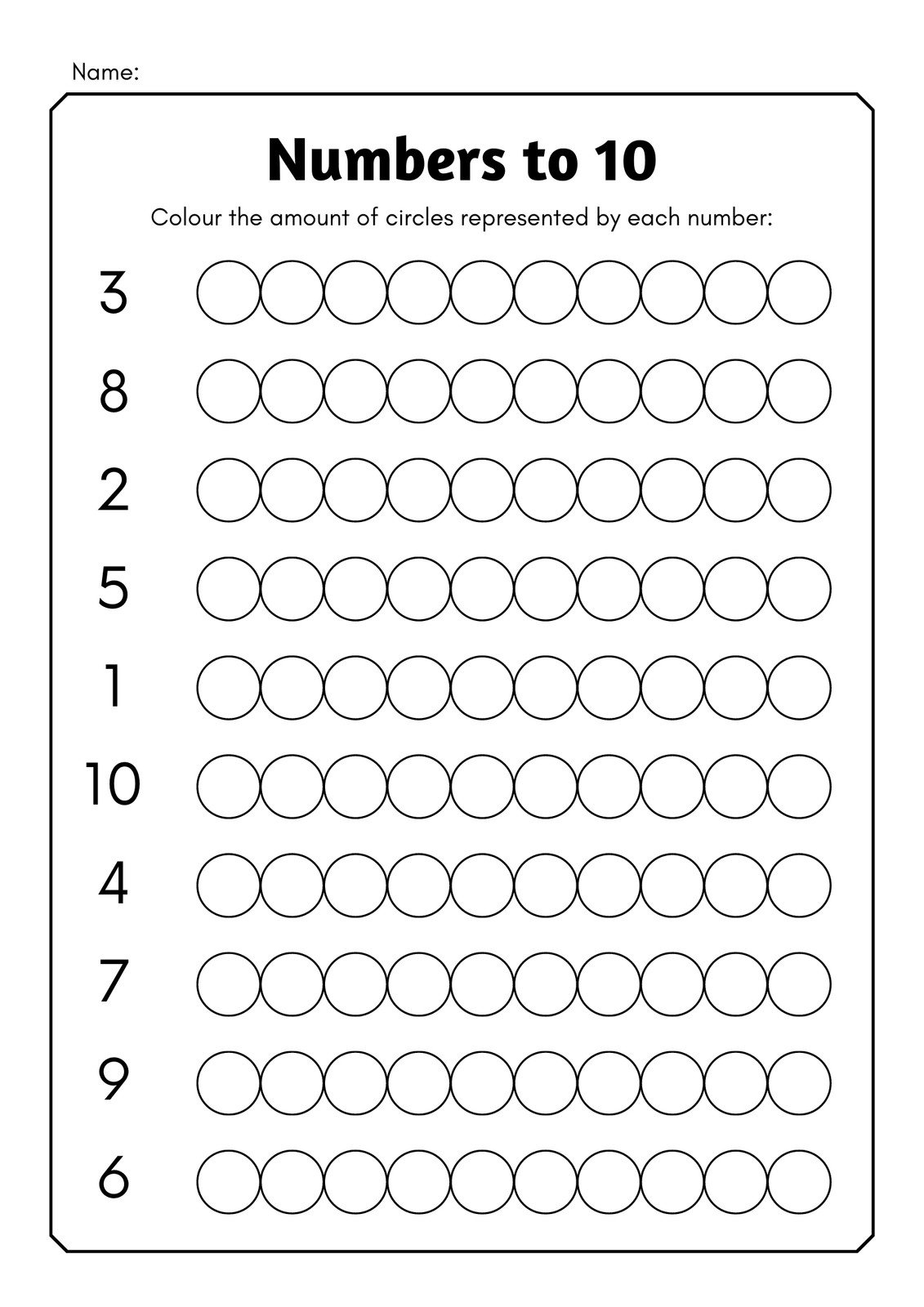 Preschool Printables Free