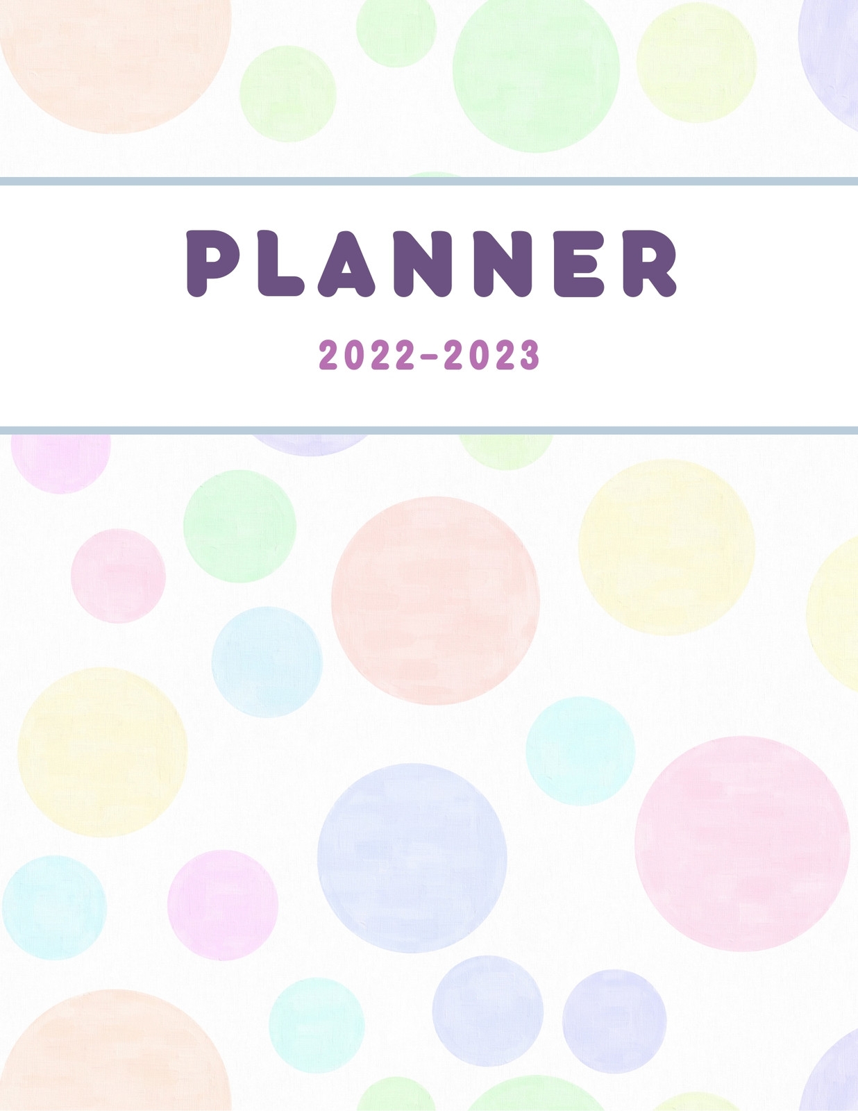 Free Editable And Printable Planner Cover Templates Canva