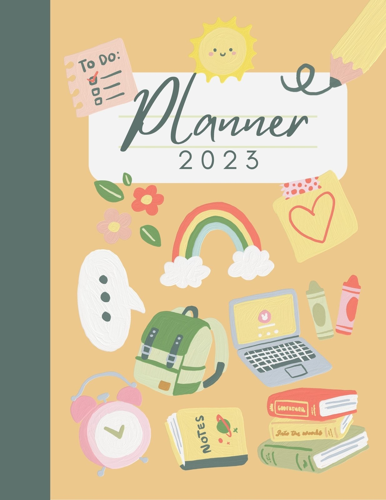 Free Editable And Printable Planner Cover Templates Canva