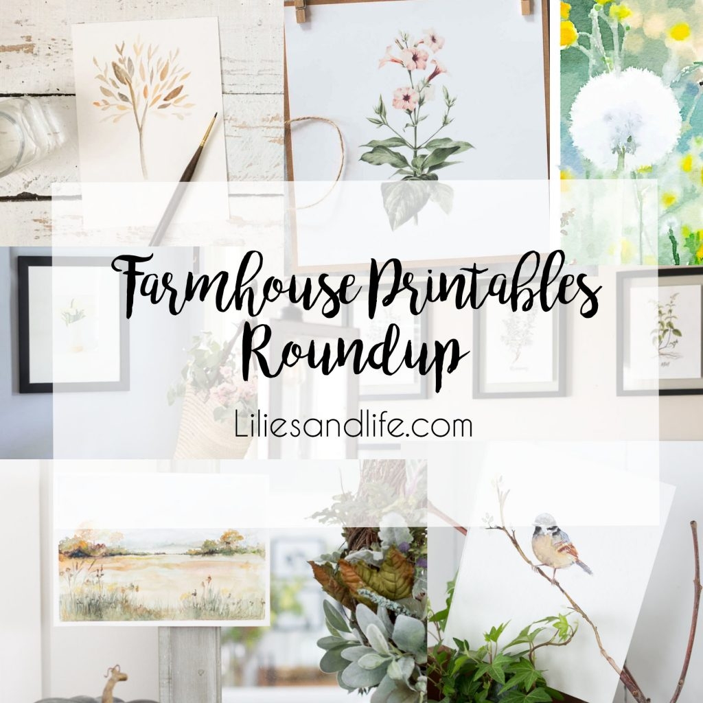 Free Farmhouse Printables Roundup Emily Fritsch Interiors Interior Decorating Home Decor DIY