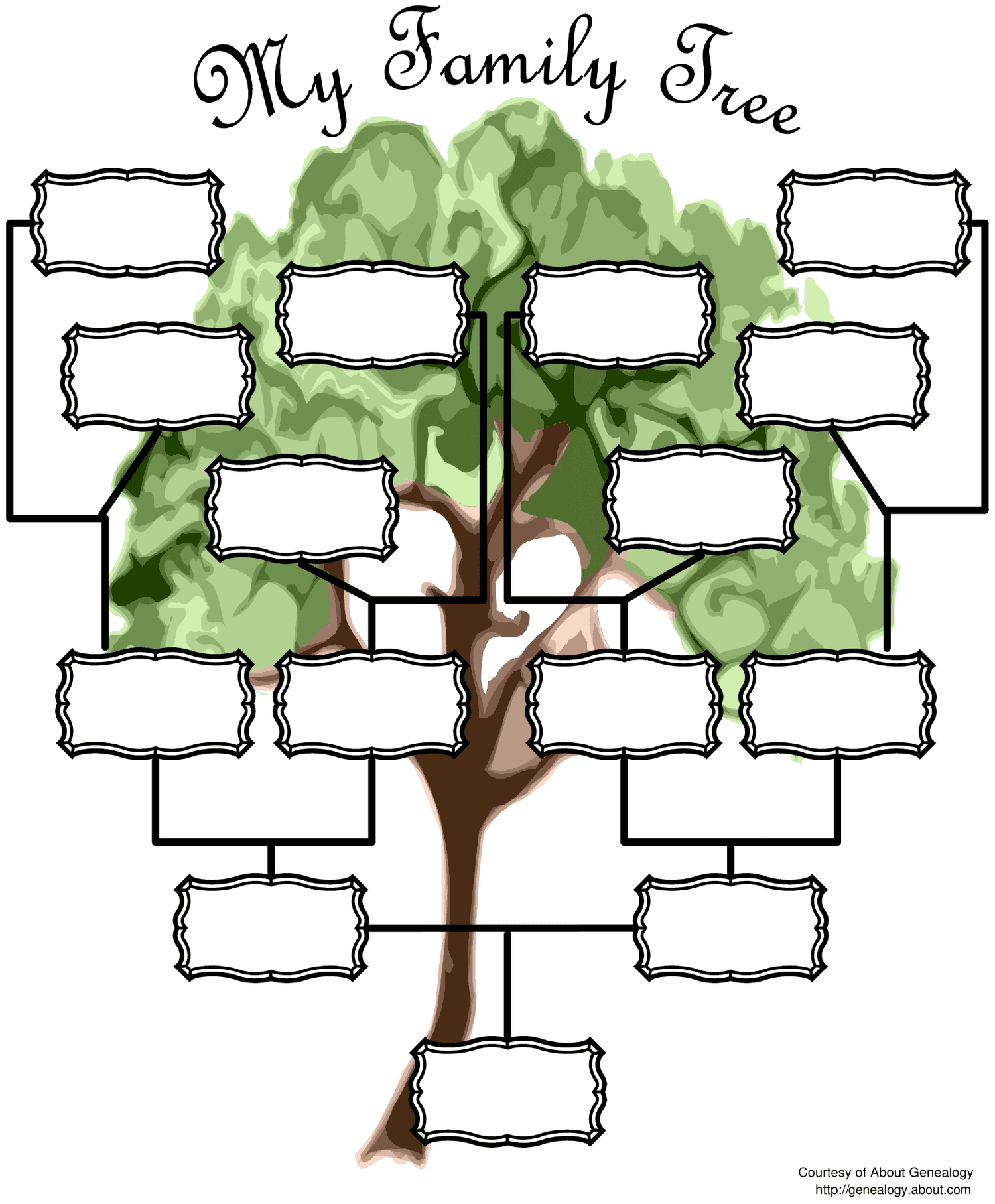 Family Tree Maker Free Printable