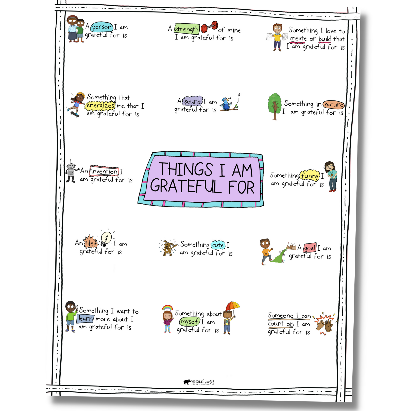 Free Printable Gratitude Worksheets