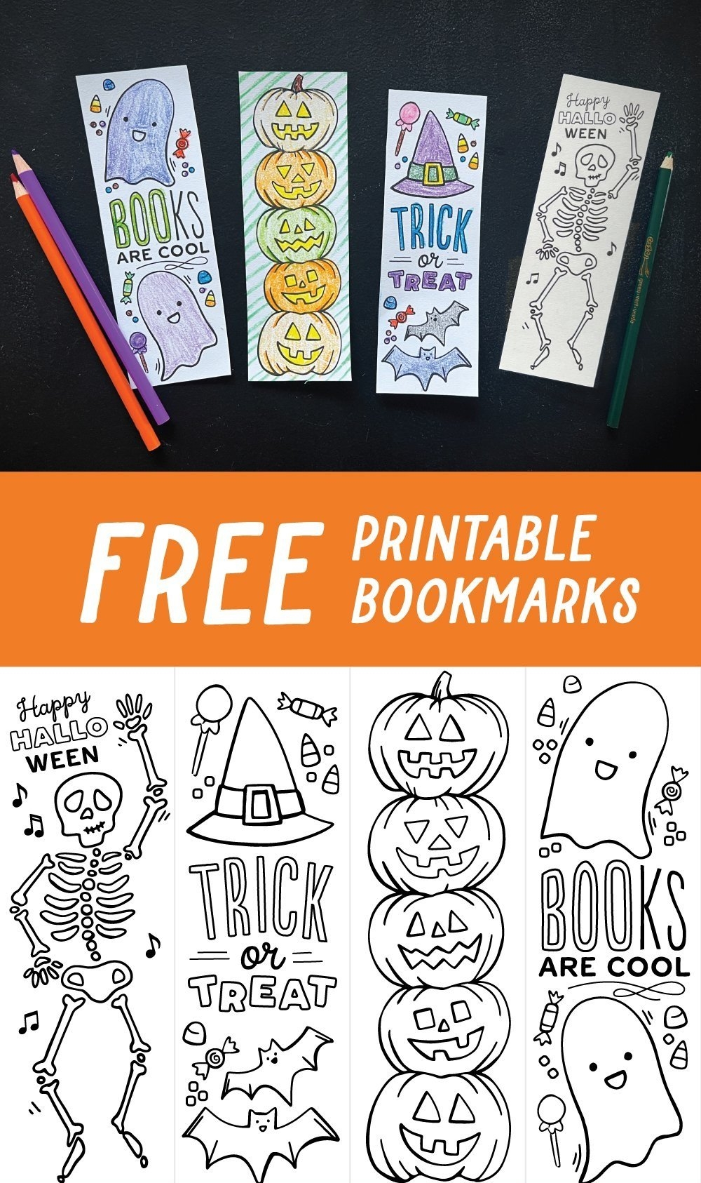 Free Halloween Bookmarks Jessie Steury