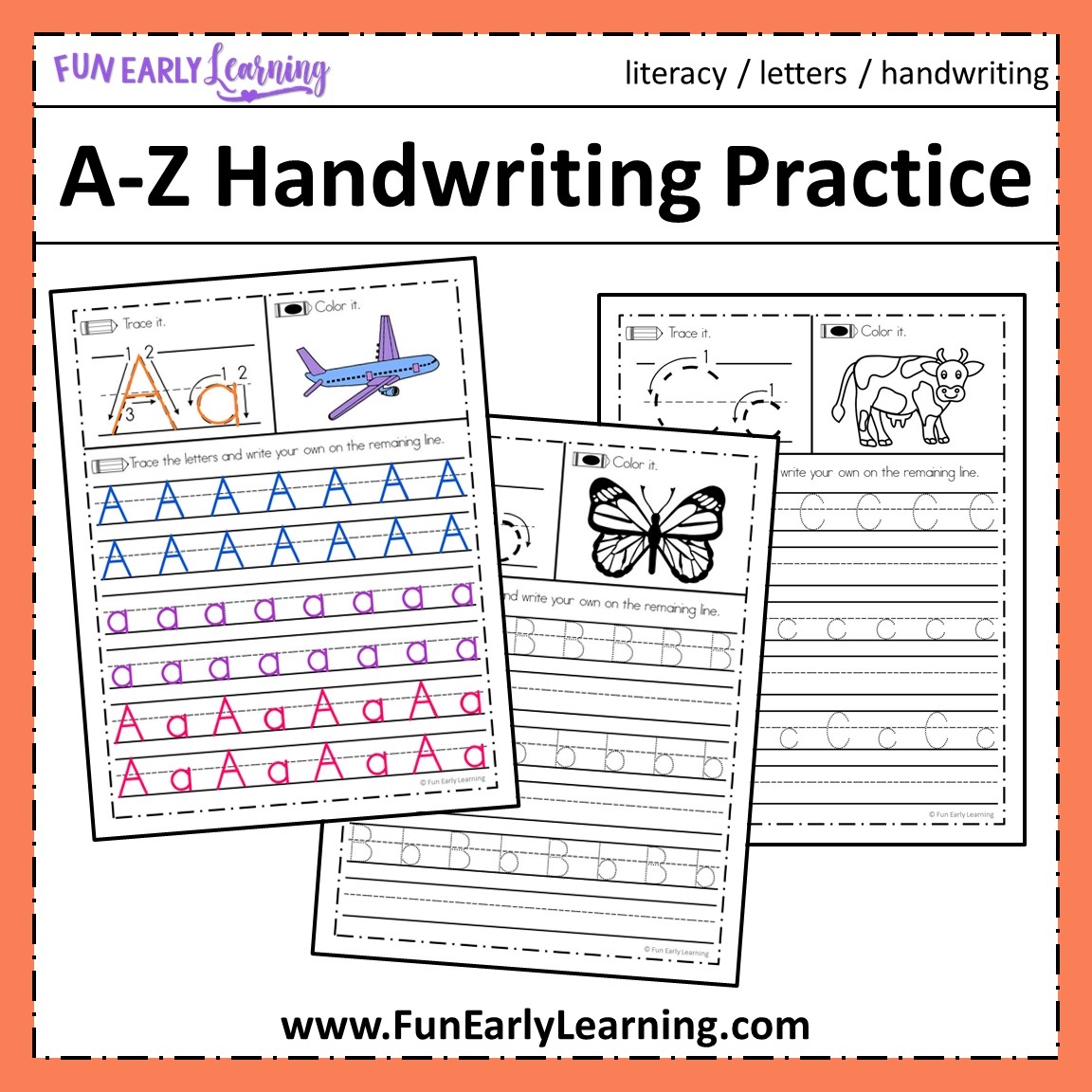 Free Printable Handwriting Skills Worksheets