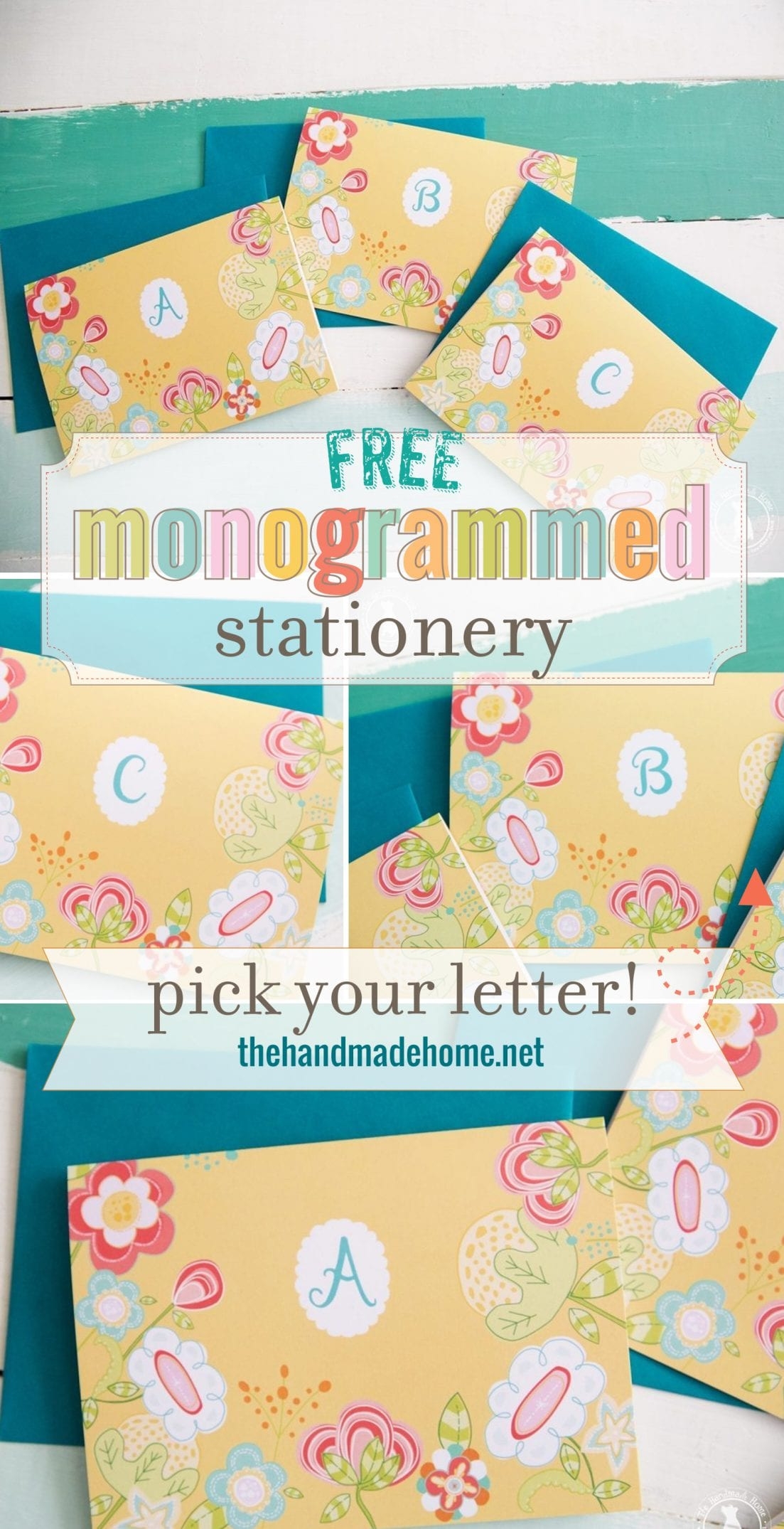 Free Monogram Stationery Printable Stationery For Any Occasion 