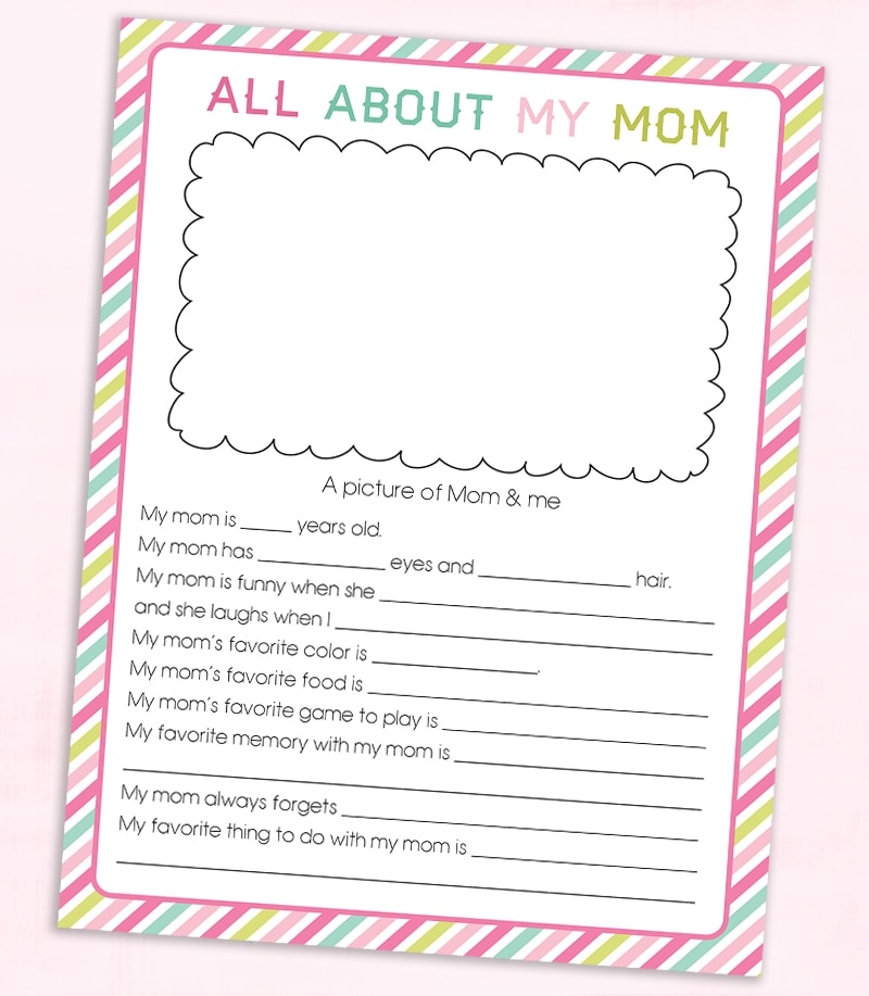 FREE Mother s Day Questionnaire Let s DIY It All With Kritsyn Merkley