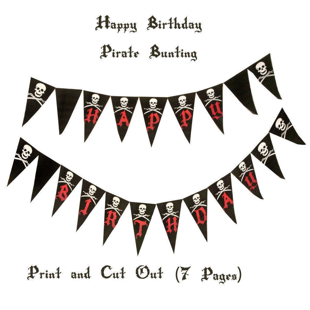 FREE Pirate Printables Party Fun Box