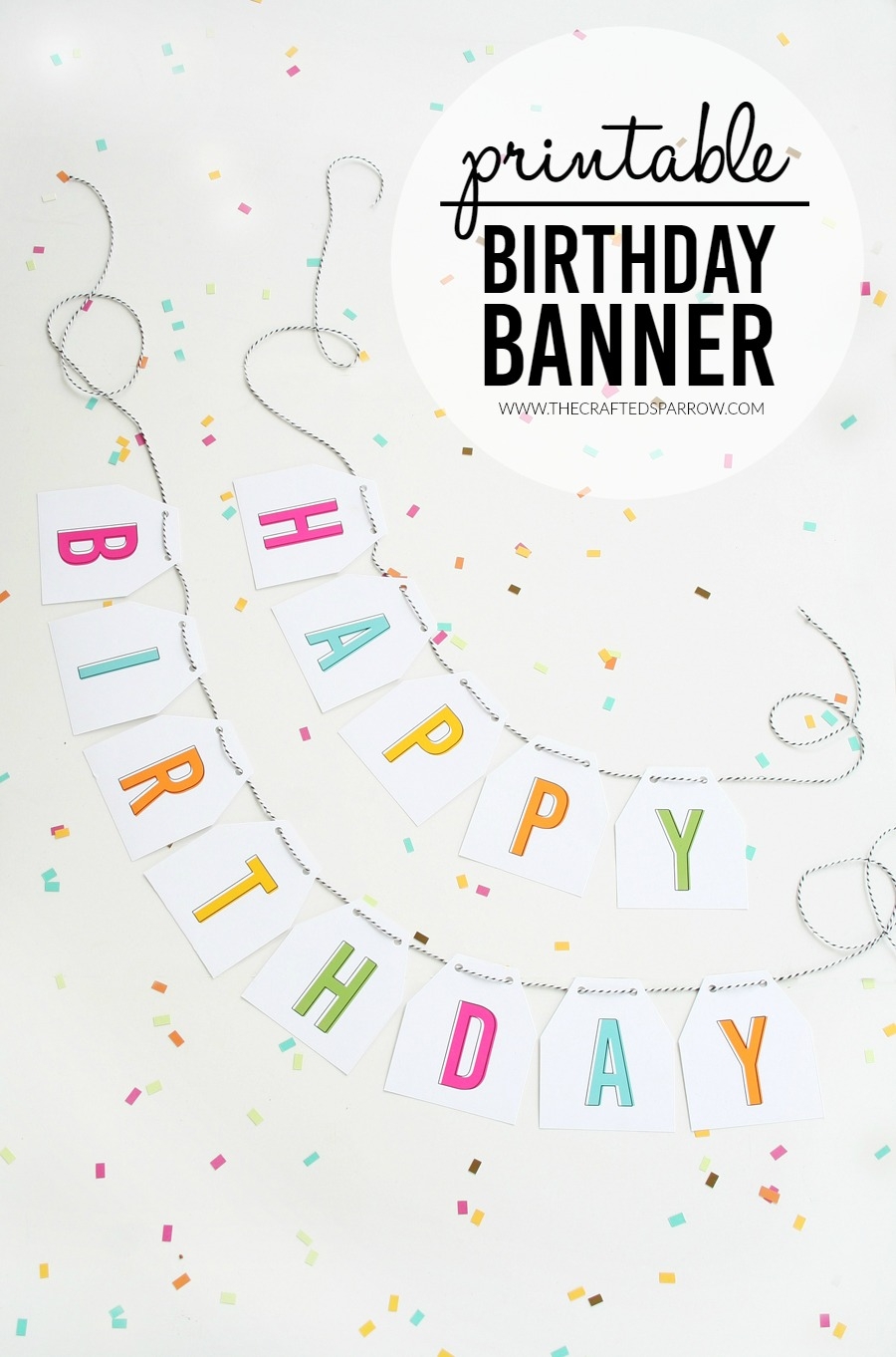 Happy Birthday Free Printable
