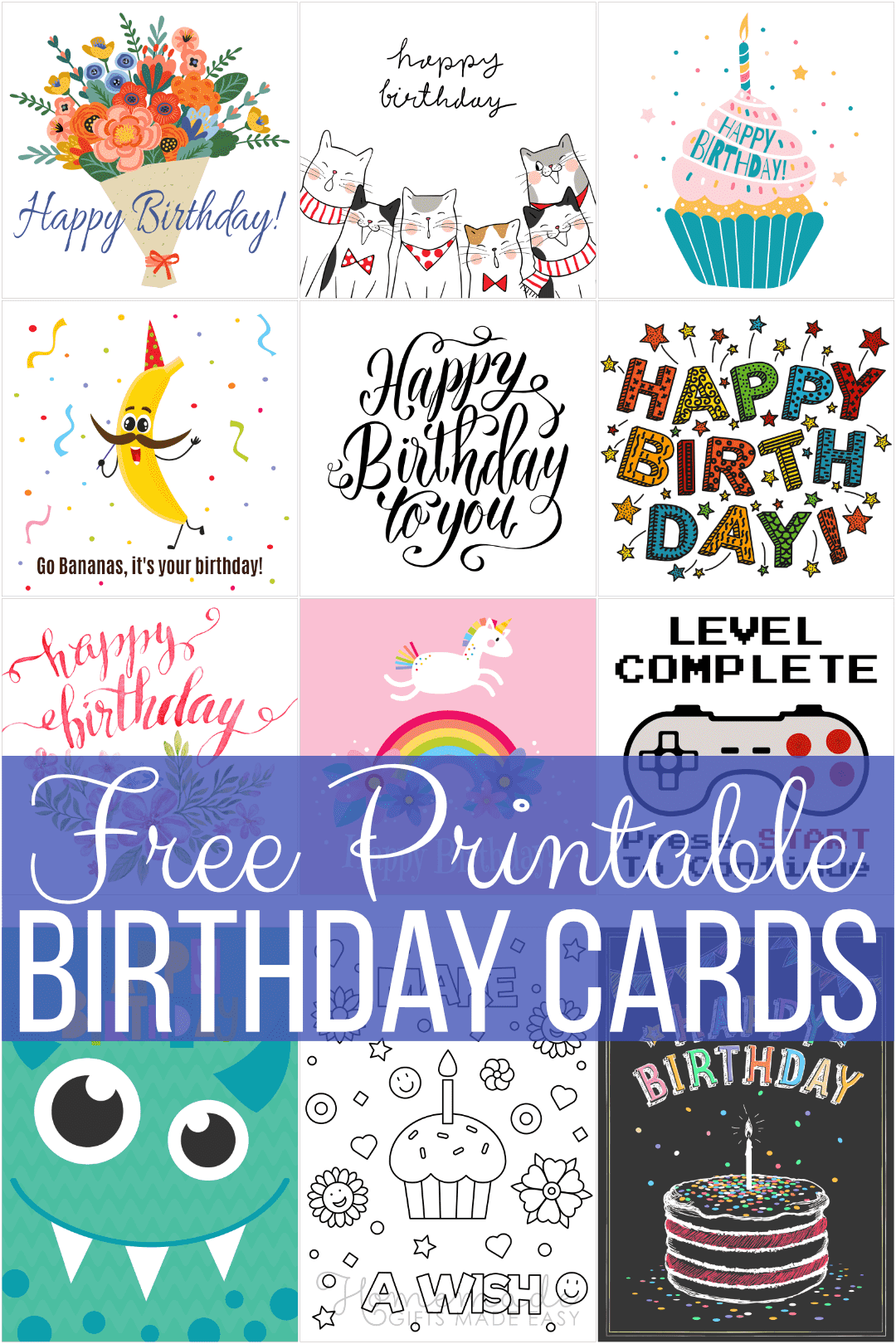 Customized Birthday Cards Free Printable