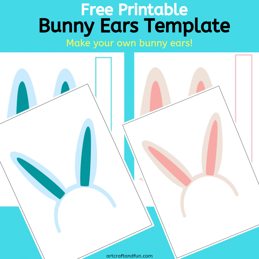 Free Printable Bunny Ears Template For Kids 