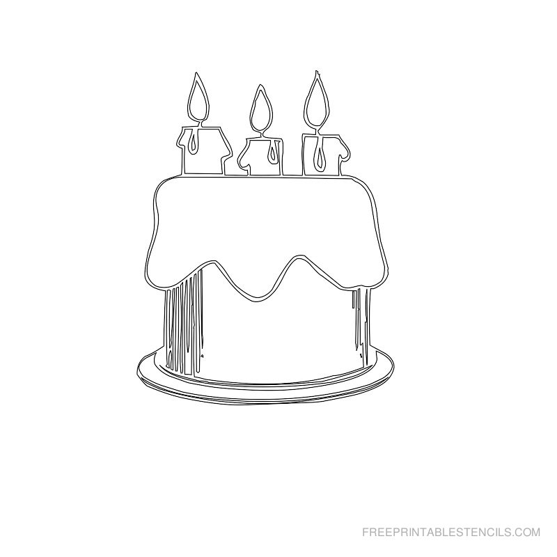 Free Printable Cake Stencils Templates