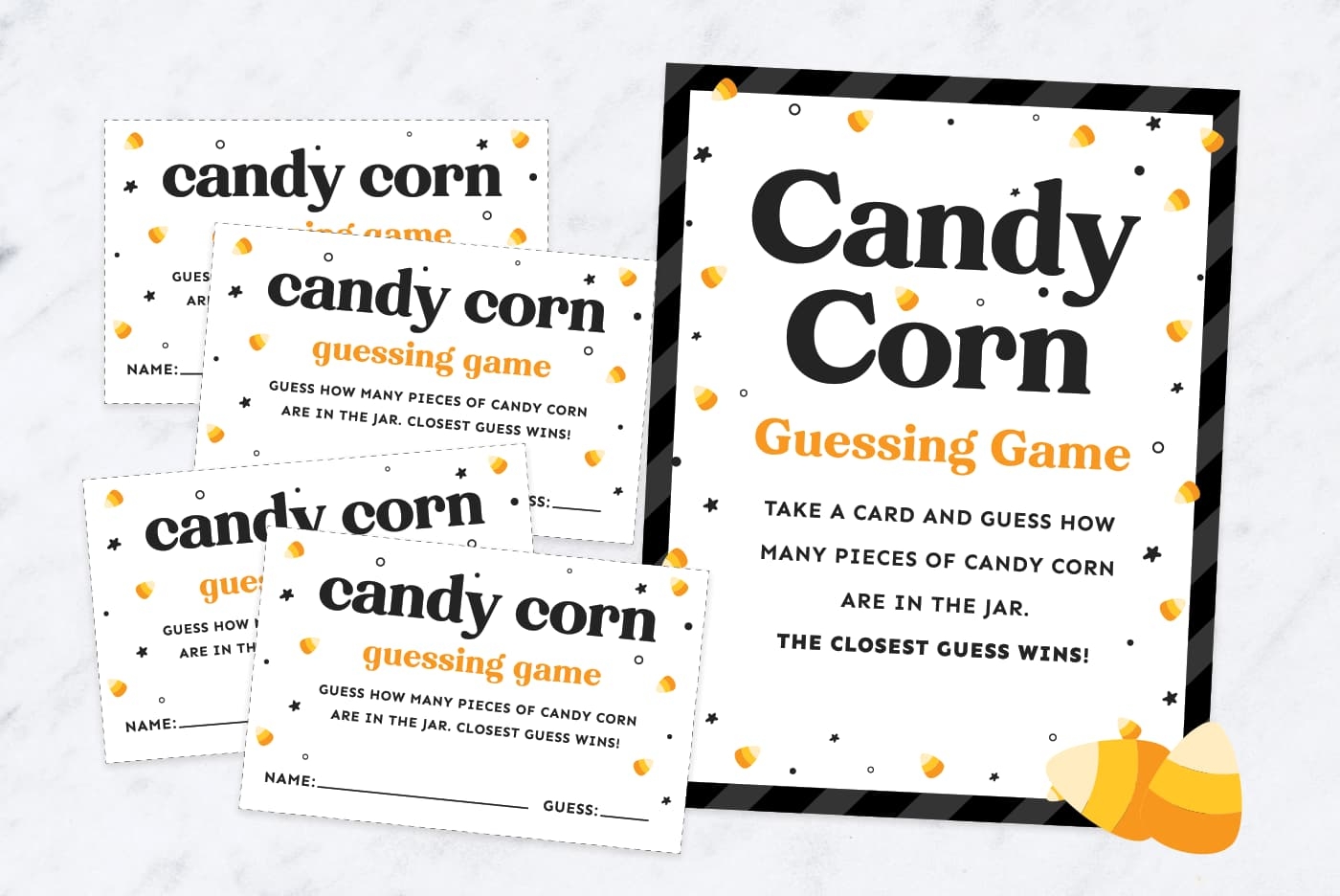 Free Printable Guess How Many