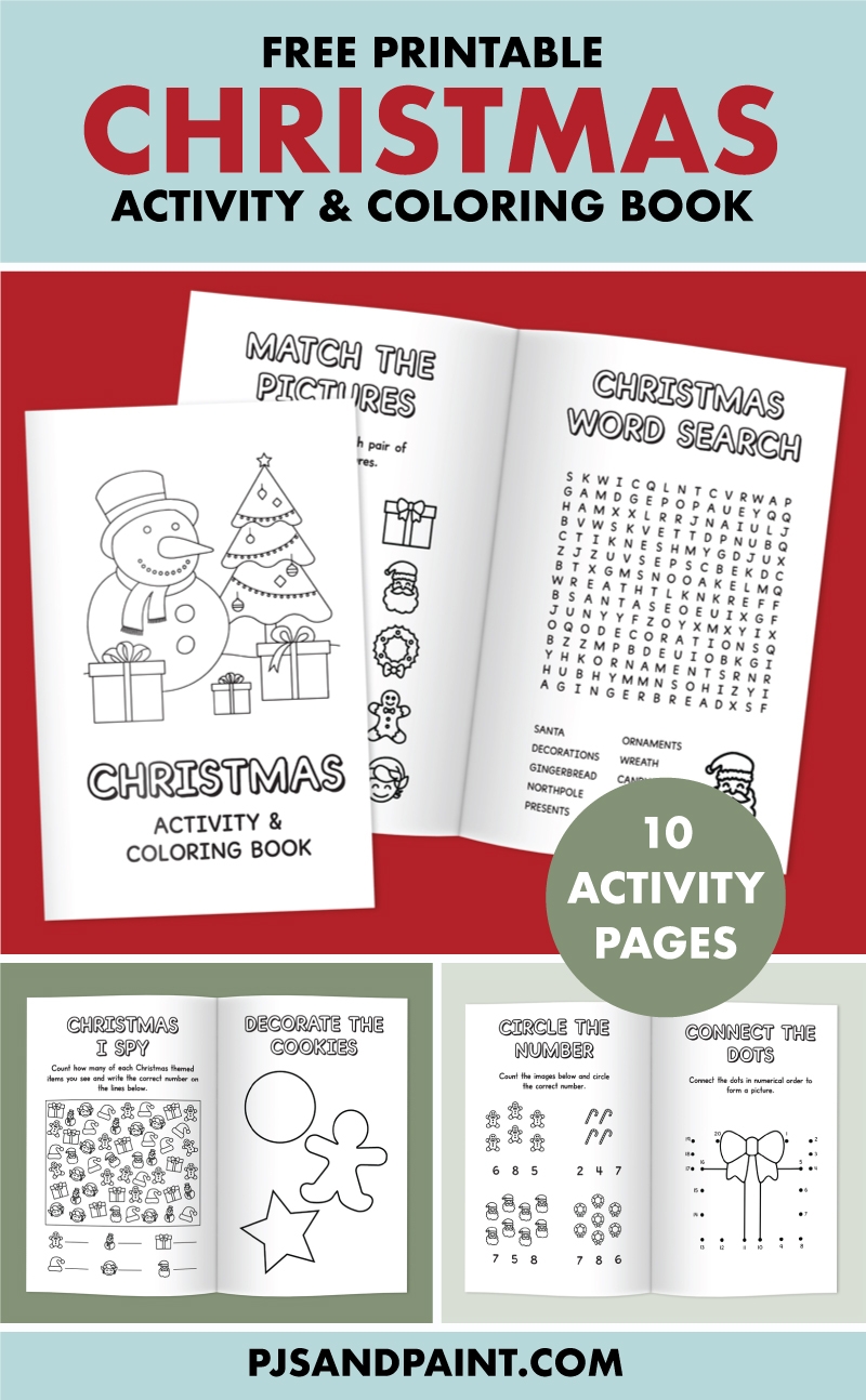 Christmas Activity Pages Free Printable