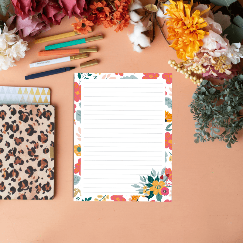 Cute Free Printable Autumn Stationery