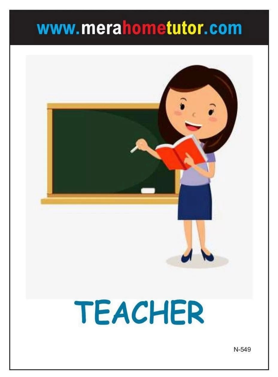 Free Printable Community Helper Flashcards