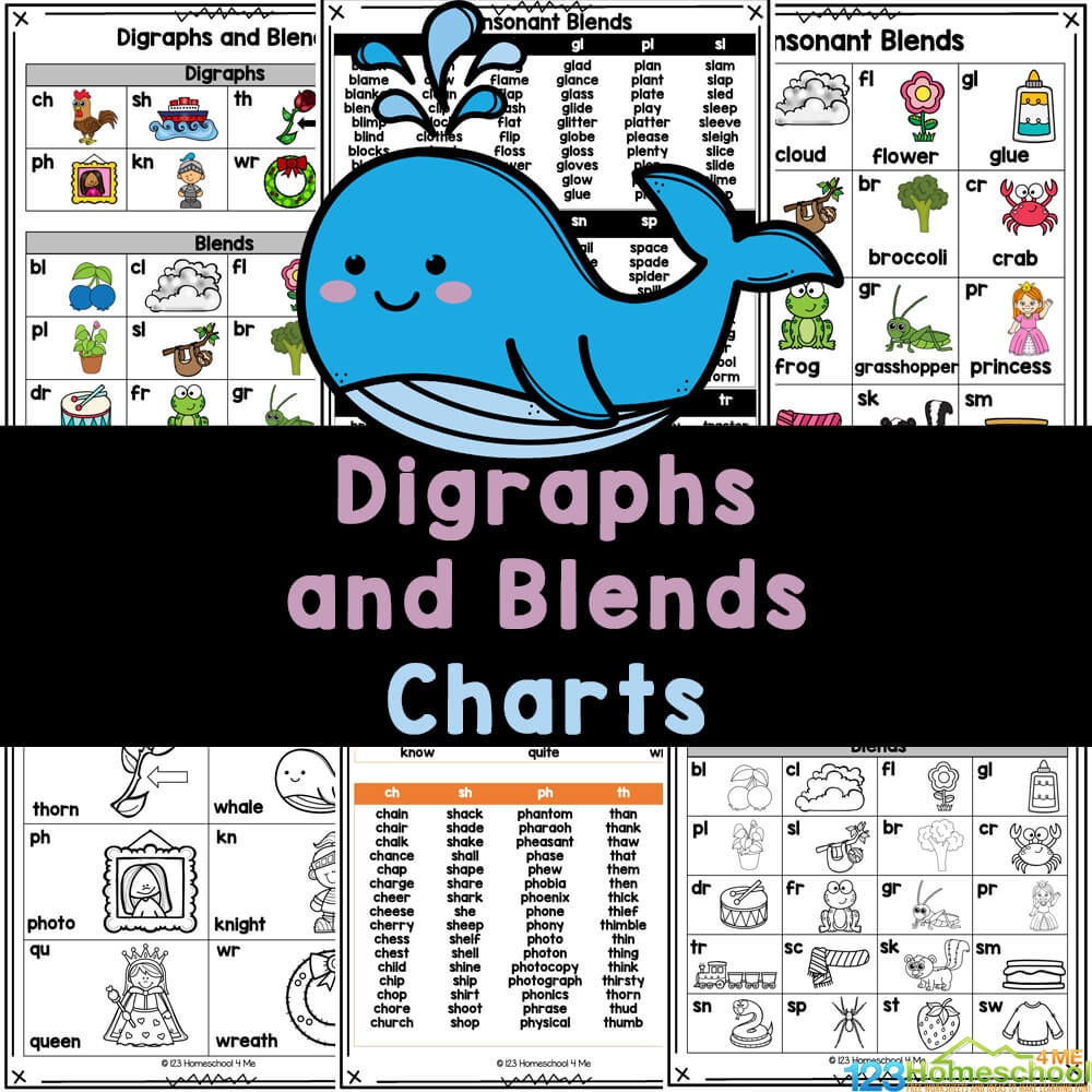 Free Printable Digraph Book