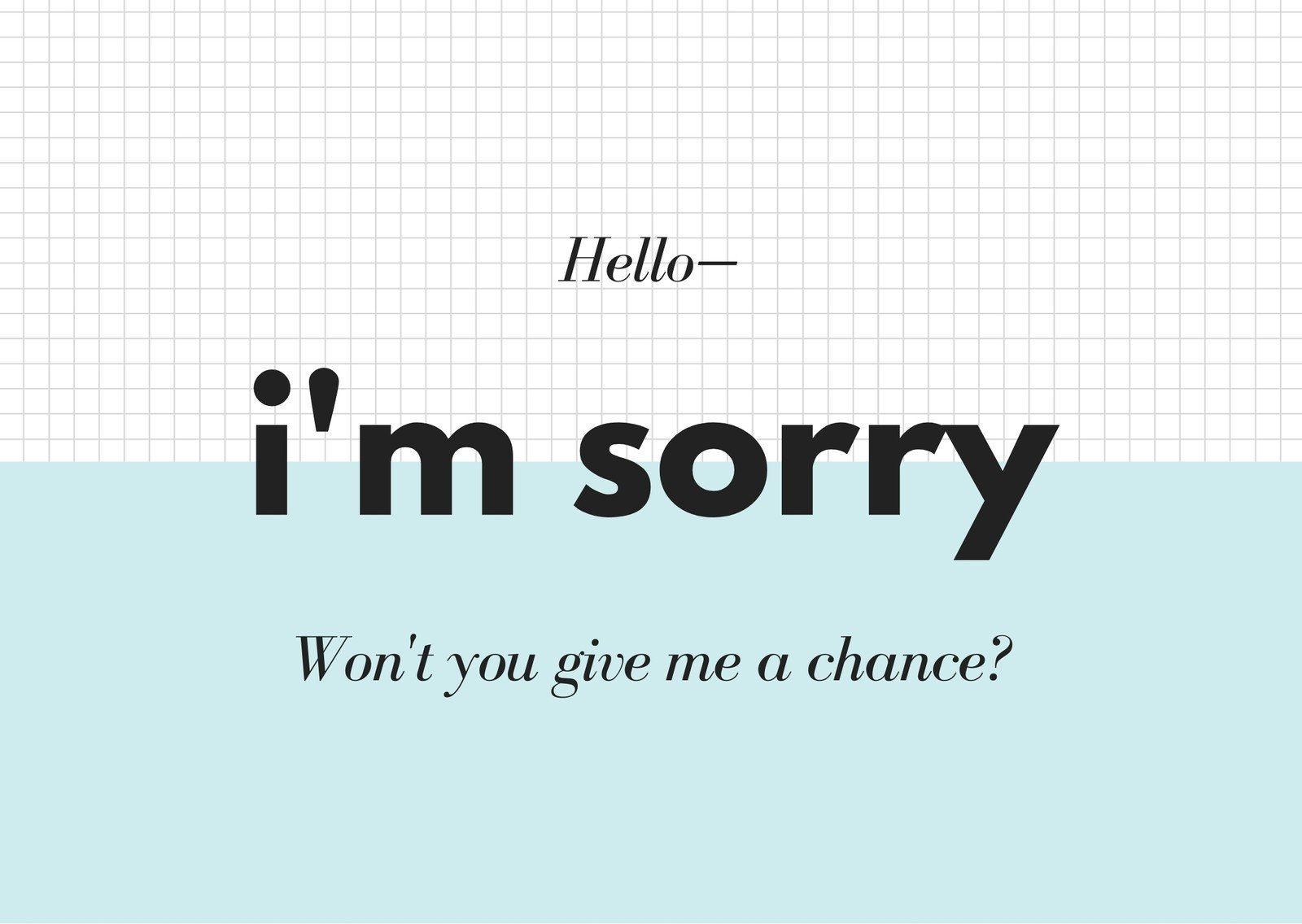 Free Printable Customizable Apology Card Templates Canva