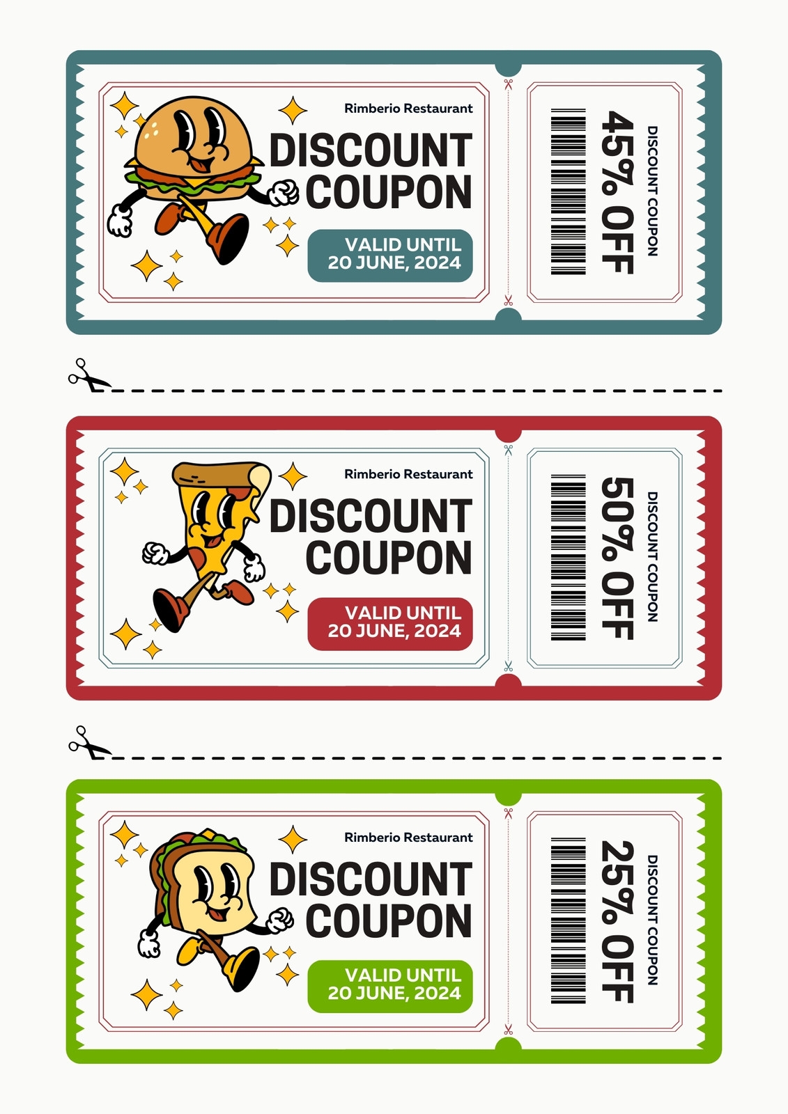 Free Printable Customizable Coupon Templates Canva