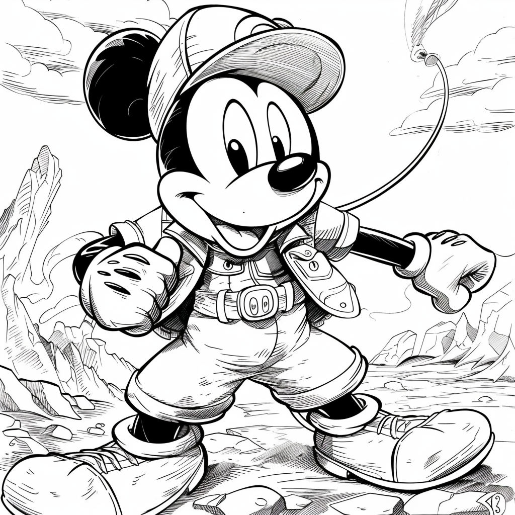 Coloring Pages Free Printable Disney