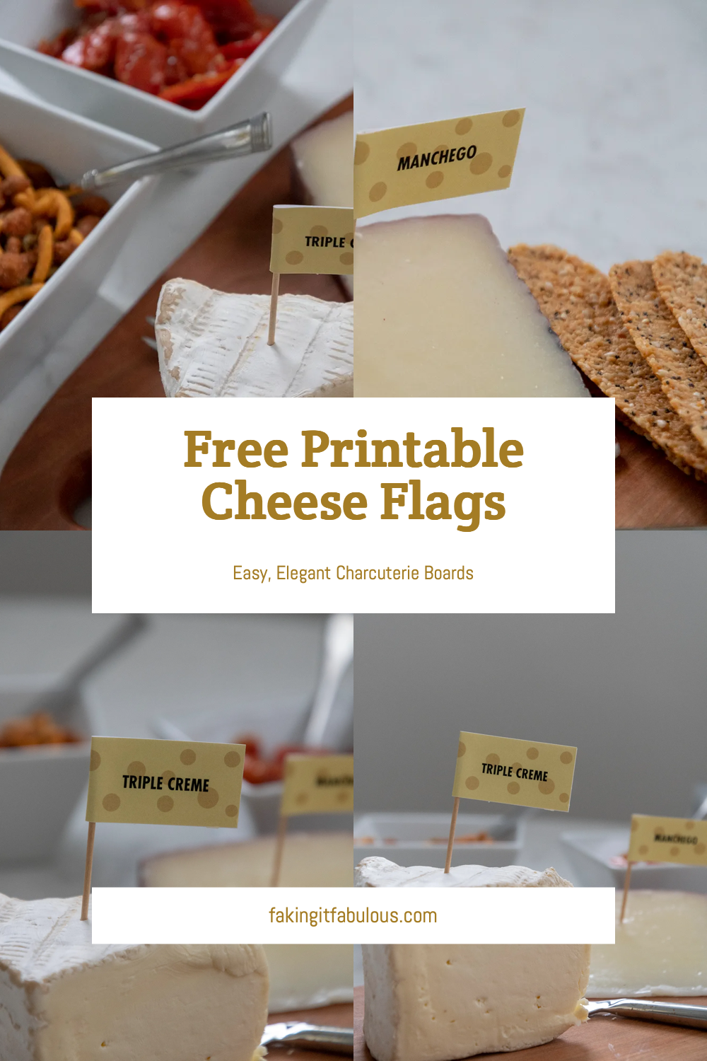 Free Printable Flags For Your Cheese Board