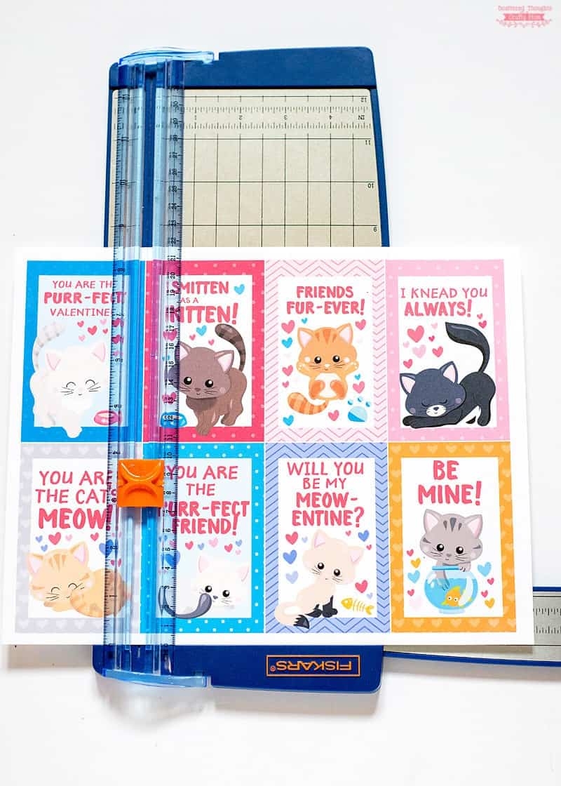 Free Printable Kitten Valentines Scattered Thoughts Of A Crafty Mom By Jamie Sanders