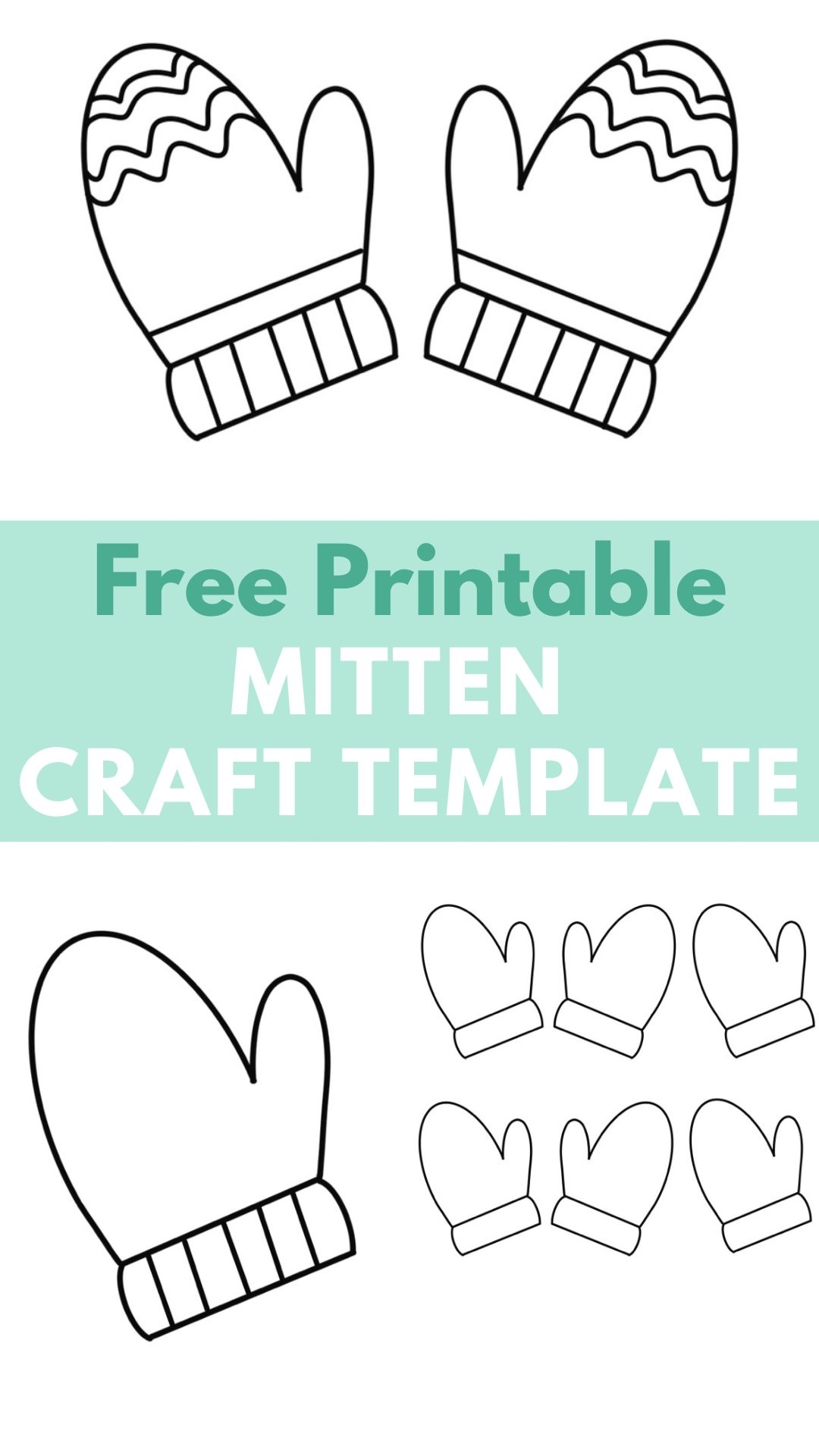 The Mitten Printables Free