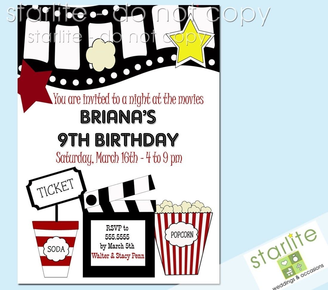 Free Printable Movie Birthday Party Invitations Mickey Mouse Invitations Templates