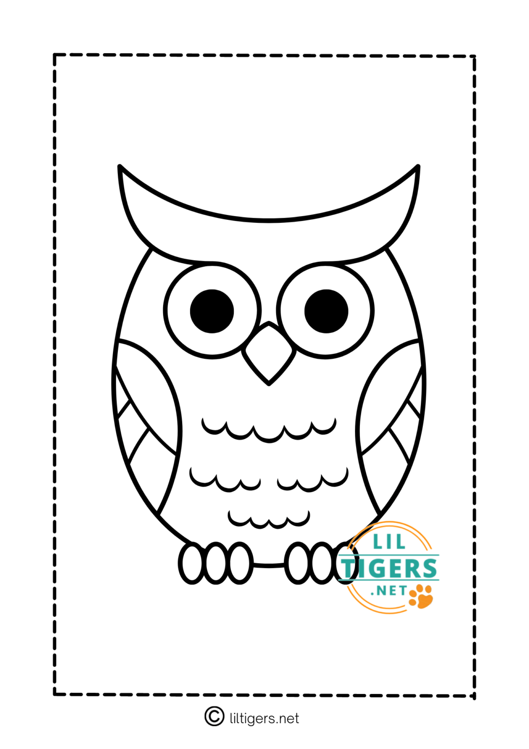 Free Printable Owl Templates Lil Tigers Lil Tigers