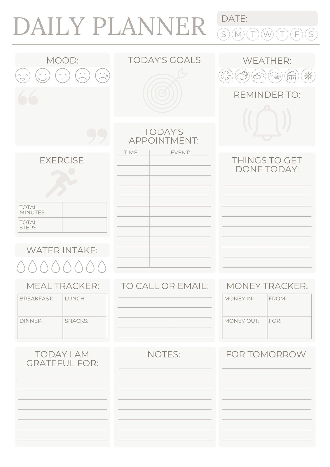 Free Diy Planner Printables
