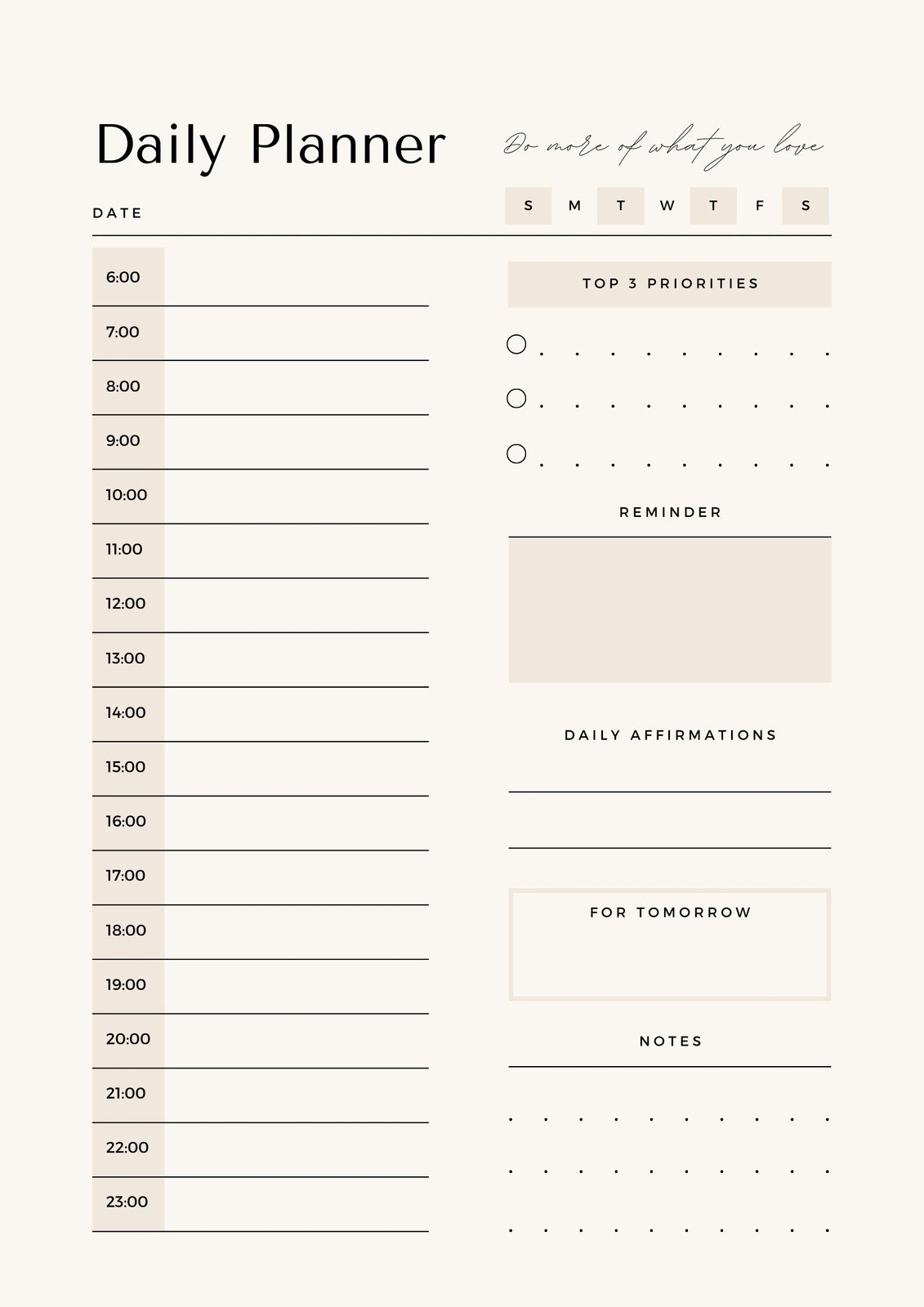 Free Printable Planner Templates To Customize Canva