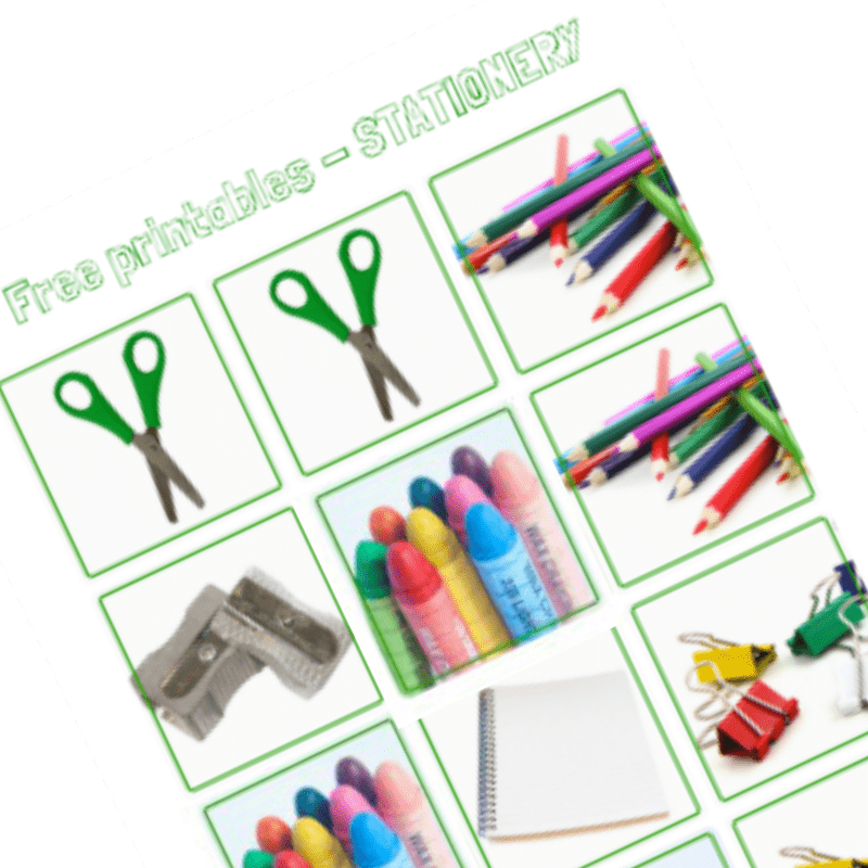 Printable Stationery To Color Free