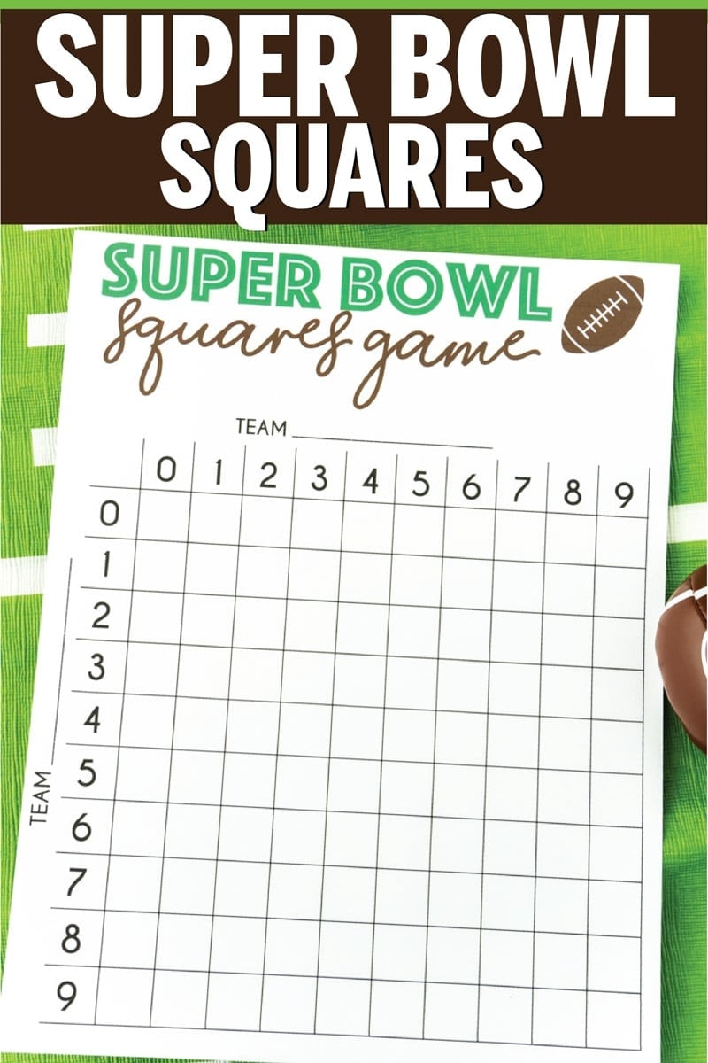 Free Printable Football Boards