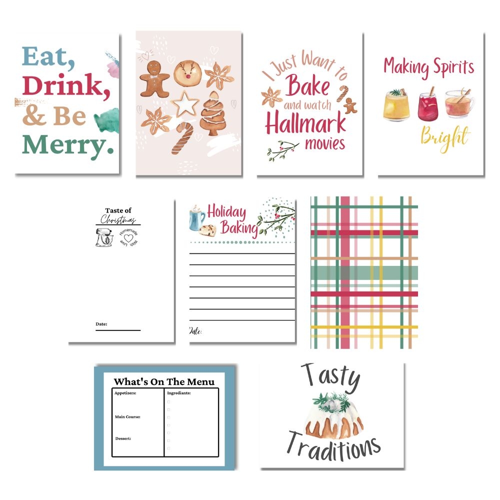 Free Christmas Scrapbook Printables
