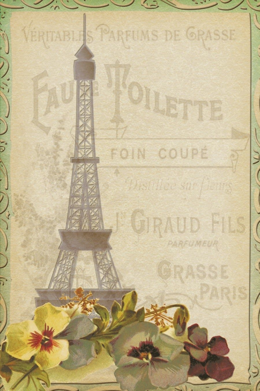 Free Printables Vintage Paris Theme