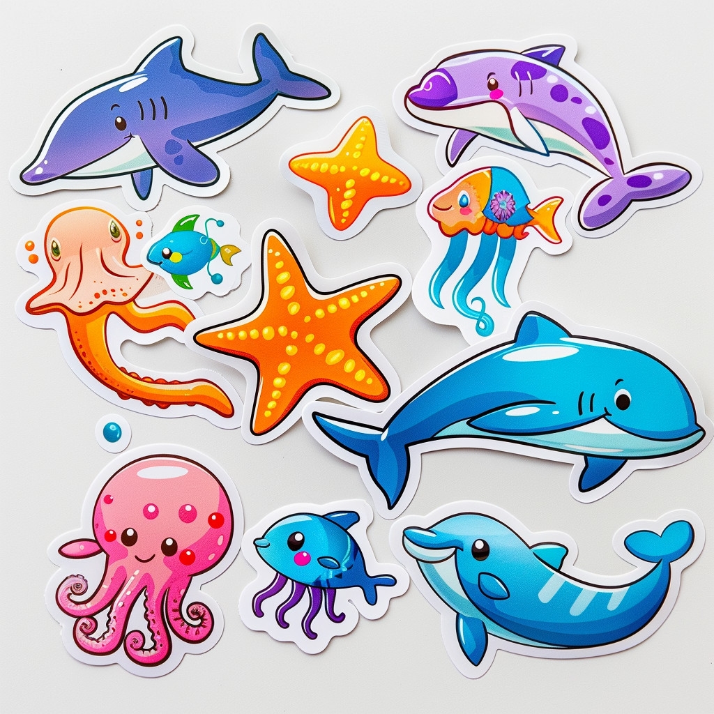 Free Sea Creature Printables All Free Thank You Notes