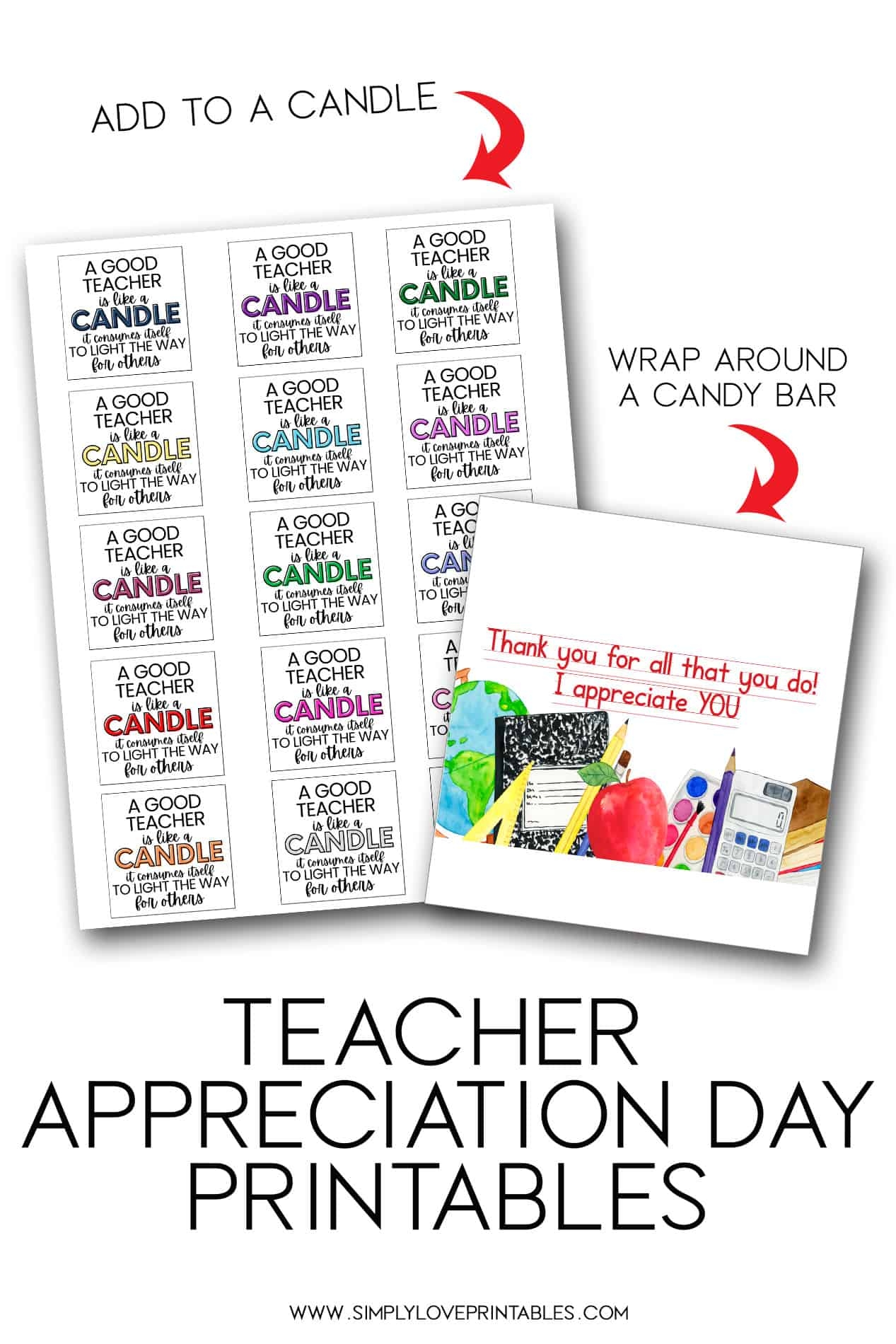Teacher Appreciation Free Printables