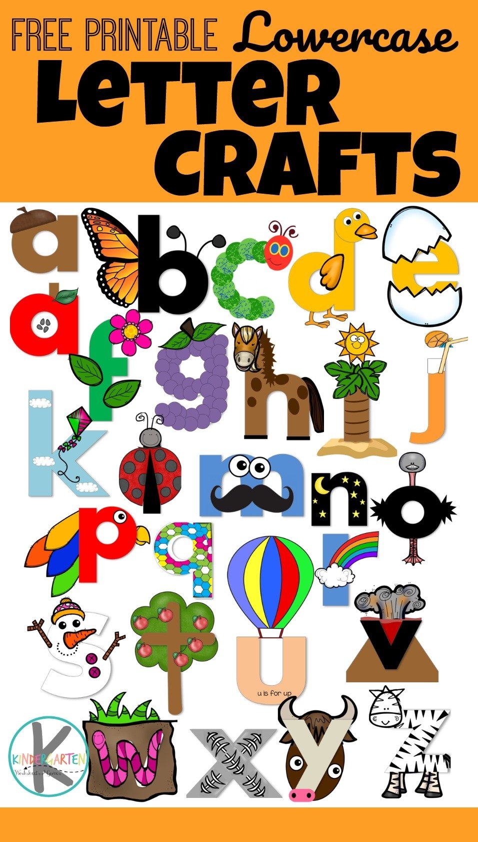 Free Printable Lower Case Letters