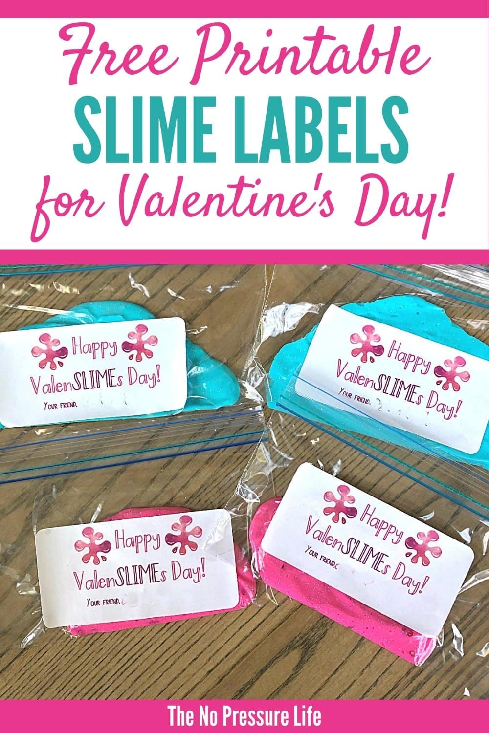 Free Printable Slime Labels