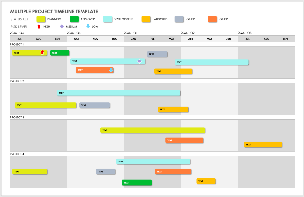 Free Word Project Timeline Templates Smartsheet