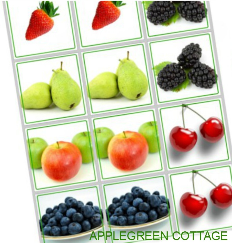 Fruit Printables Free Printables Series AppleGreen Cottage