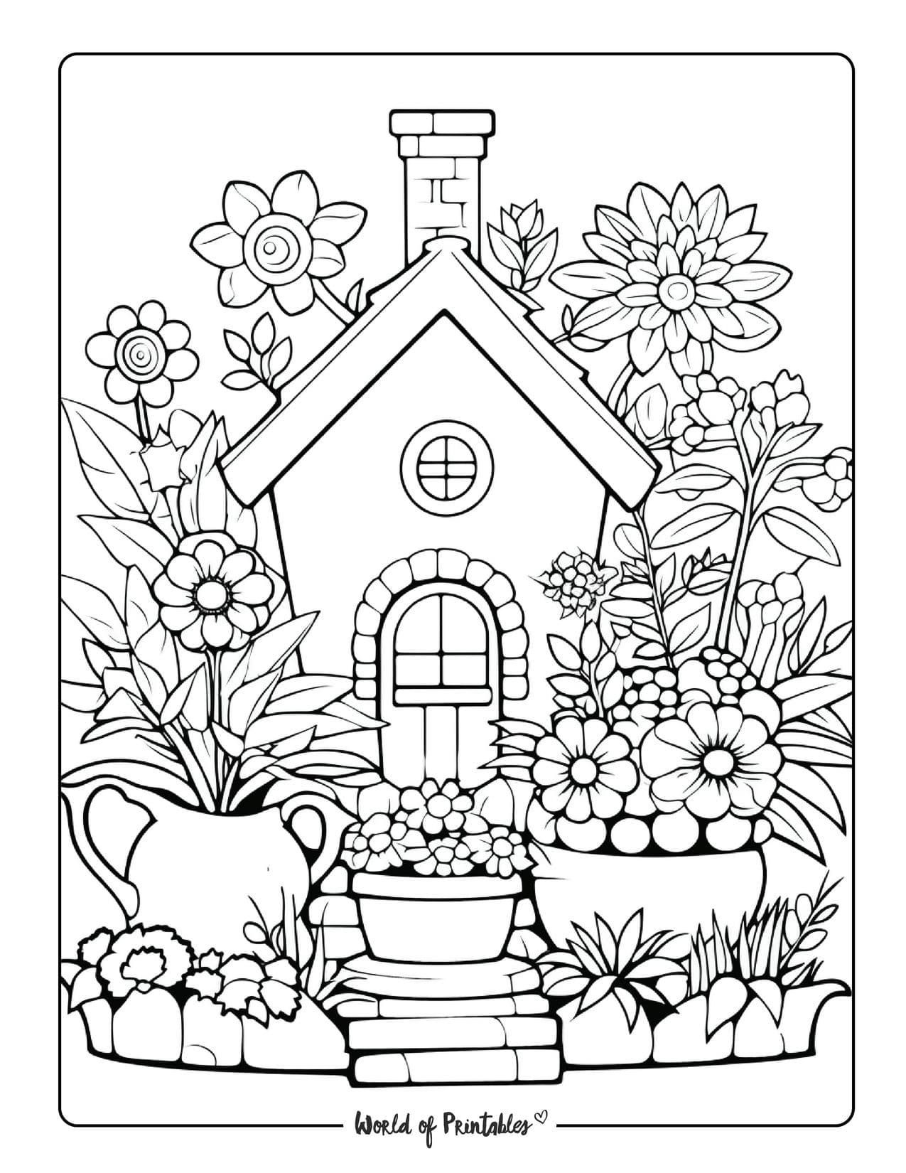 Garden Coloring Pages Free Printable Garden Coloring Pages Sailor Moon Coloring Pages Bird Coloring Pages