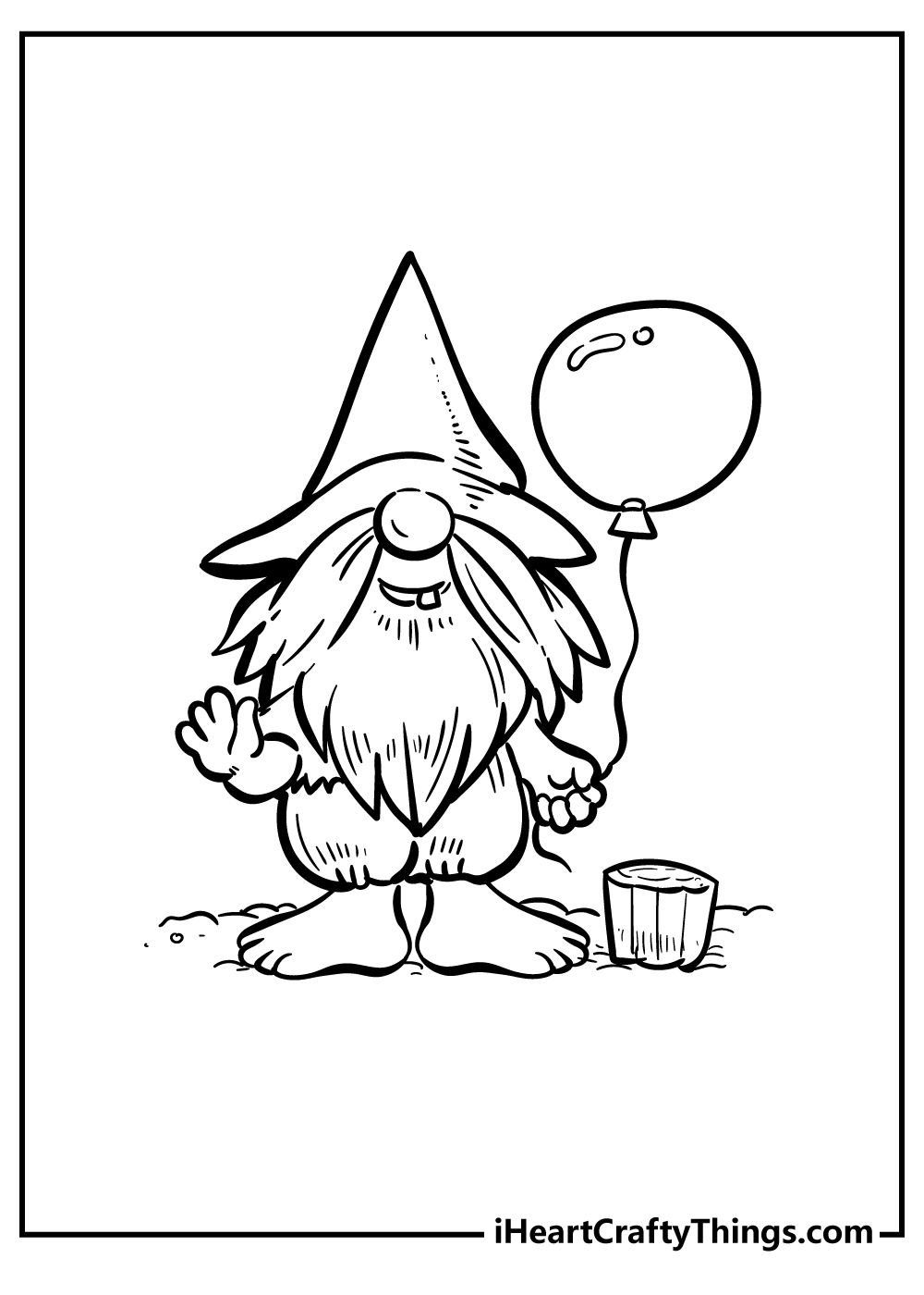 Gnomes Coloring Pages 100 Free Printables 