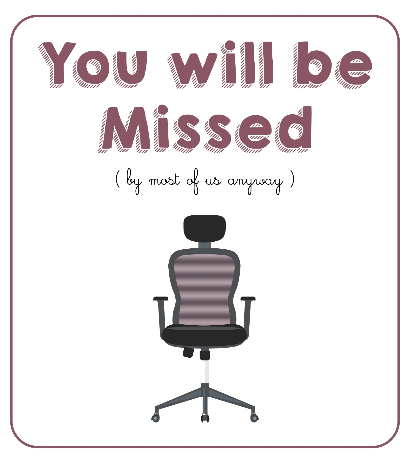 Free Printable Funny Goodbye Cards