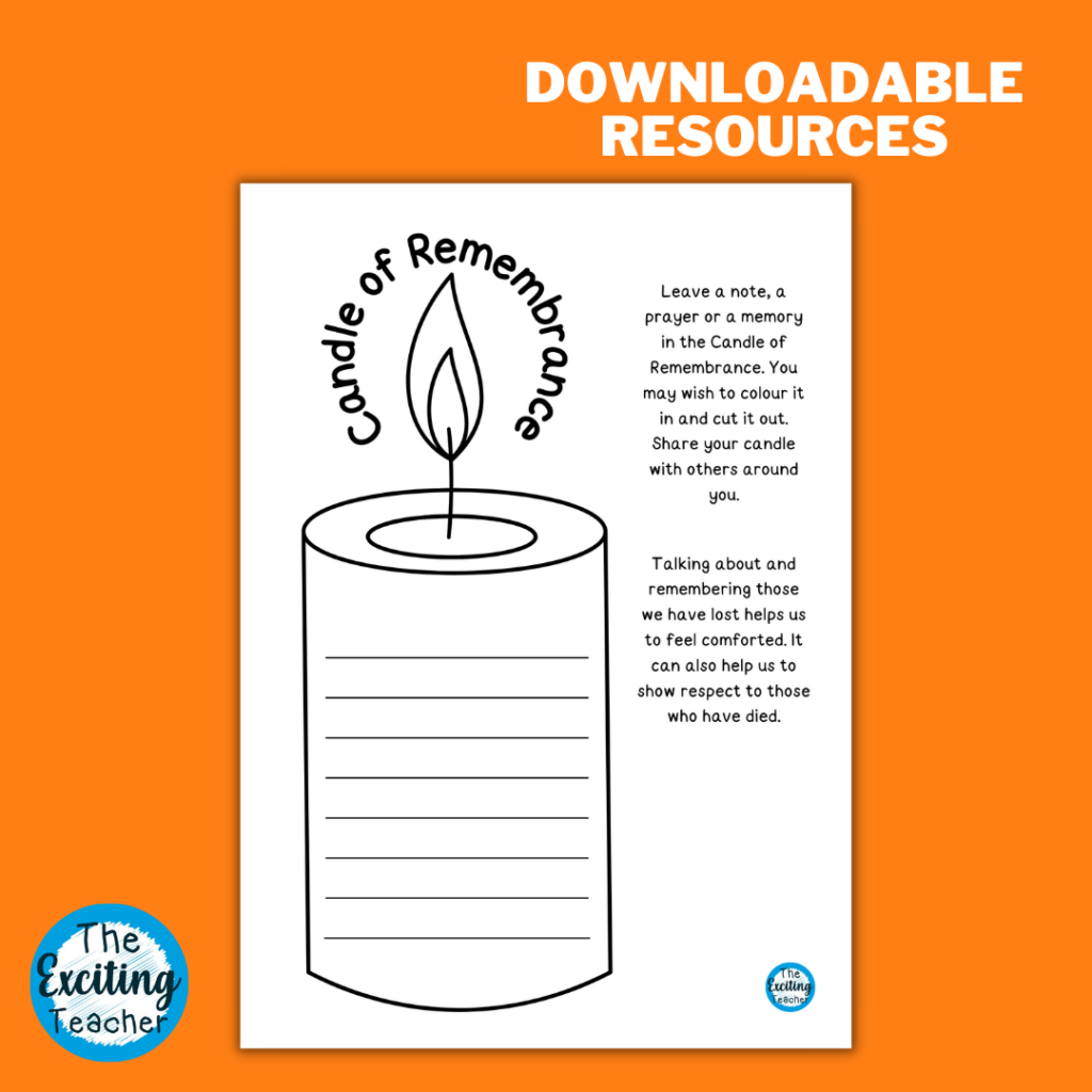 Memory Candle Free Printable