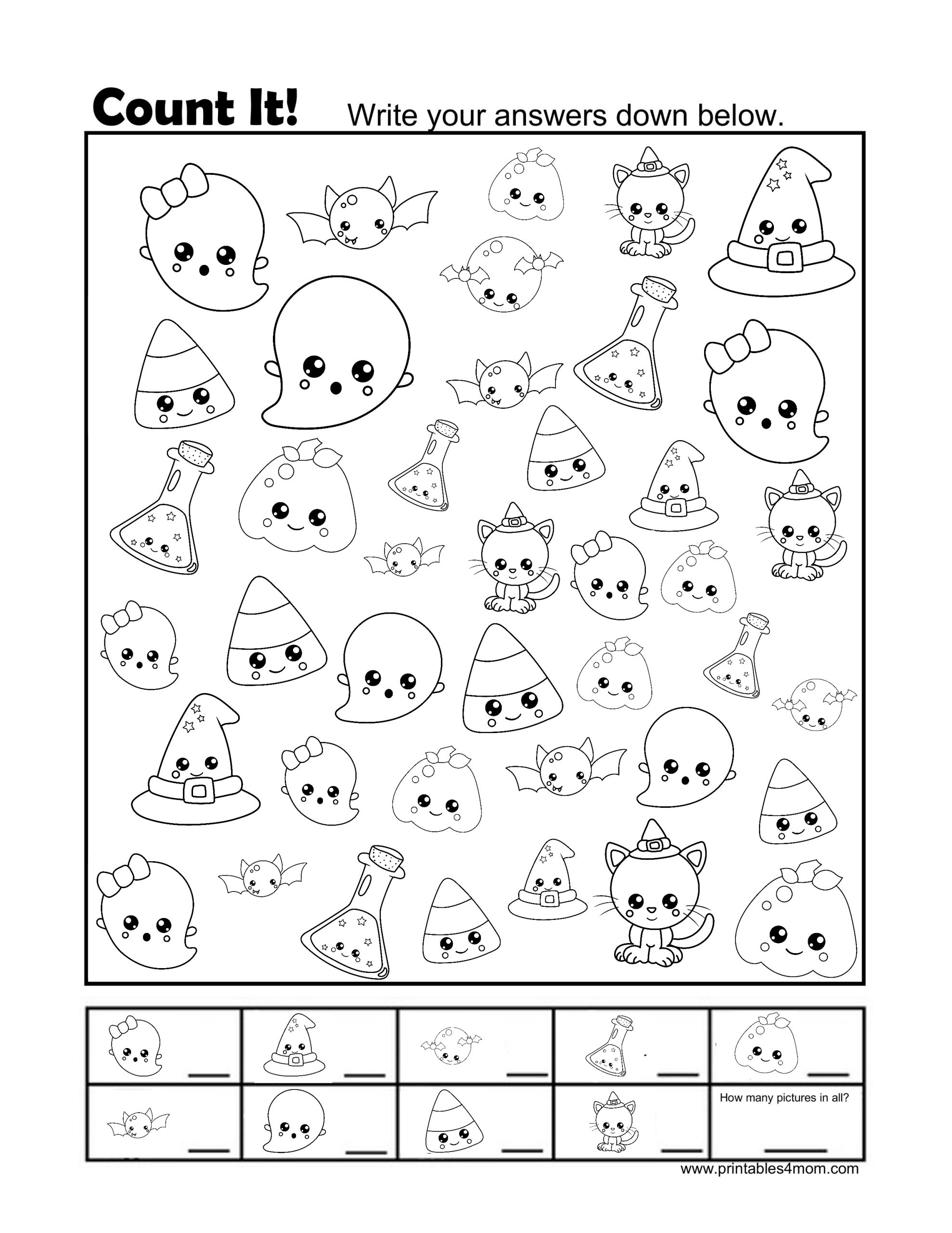 Free Halloween Printables For Toddlers